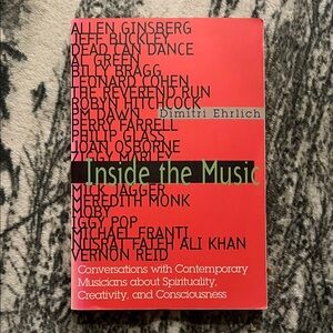 📚3/$20 Inside the Music Book by Dimitri Ehrlich